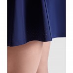 Falda sport para mujer de poliéster reciclado 100 g/m2 Roly Direct Serena color azul marino vista detalle 2