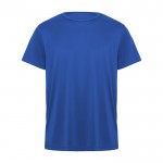 Camiseta técnica de poliéster en manga corta 135 g/m2 Roly Direct Daytona color azul real segunda vista