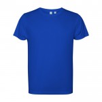Camiseta técnica de poliéster reciclado de 125 g/m2 Roly Direct Estoril color azul real segunda vista