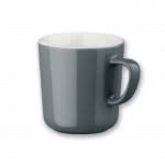 Pequeña taza corporativa 270ml color gris