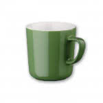 Pequeña taza corporativa 270ml color caqui