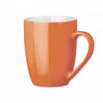 Moderna taza de merchandising 370ml color naranja