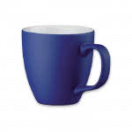 Tazas de color mate para publicidad 460ml color azul