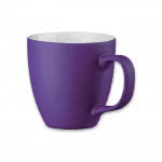 Tazas de color mate para publicidad 460ml color violeta