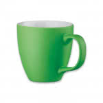 Tazas de color mate para publicidad 460ml color verde claro