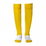 Medias sport de poliéster con algodón y elastano Roly Direct Soccer color amarillo segunda vista
