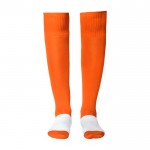 Medias sport de poliéster con algodón y elastano Roly Direct Soccer color naranja segunda vista