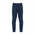 Pantalón de chándal largo estilo pitillo 200 g/m2 Roly Direct Neapolis color azul marino segunda vista