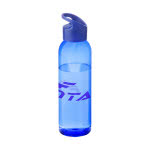 Botella de tritán para publicidad color azul con impresión