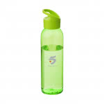 Botella de tritán para publicidad color verde con logo