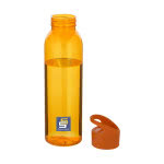 Botella de tritán para publicidad color naranja con logo