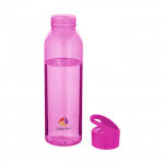 Botella de tritán para publicidad color rosa con logo