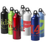 Botellas de aluminio grandes personalizadas