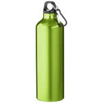 Botella de aluminio grande para empresa color verde lima