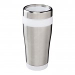 Taza termo personalizada 455 ml color blanco