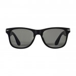 Gafas de sol estilo retro ideales para el aire libre UV400 color negro segunda vista frontal