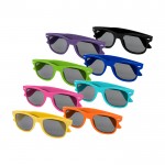 Gafas de sol estilo retro ideales para el aire libre UV400 color negro segunda vista varios colores