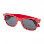 Gafas de sol estilo retro ideales para el aire libre UV400 color rojo segunda vista
