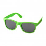 Gafas de sol estilo retro ideales para el aire libre UV400 color verde lima vista impresión tampografía