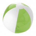 Pelota de playa a dos colores color verde lima