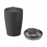 Vaso térmico con formas geométricas color negro segunda vista