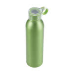 Botella promocional con tapón de rosca color verde claro
