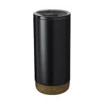 Elegante vaso térmico para publicidad color negro