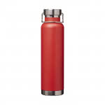 Botellas personalizada antifugas color rojo vista delantera