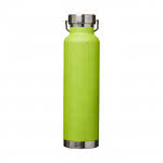 Botellas personalizada antifugas color verde lima vista trasera