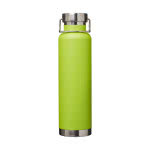 Botellas personalizada antifugas color verde lima vista delantera