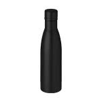 Botella personalizada de lujo color negro