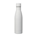Botella personalizada de lujo color blanco vista delantera