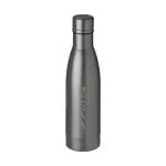 Botella personalizada de lujo color titanio con logo