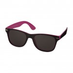 Gafas de sol retro con dos colores color rosa