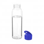 Botella clásica de tritán con tapón color azul segunda vista