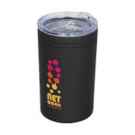 Vaso térmico de acero para empresas color negro con logo