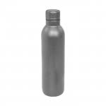 Botella termo personalizada monocolor color gris oscuro tercera vista