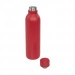 Botella termo personalizada monocolor color rojo segunda vista