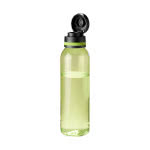 Colorida botella publicitaria de tritán color verde claro segunda vista