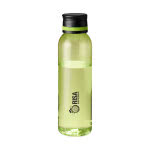 Colorida botella publicitaria de tritán color verde claro con logo