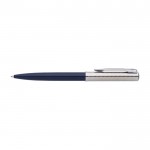 Bolígrafo de lujo de acero inoxidable con tinta azul Waterman color azul sexta vista