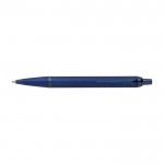 Bolígrafo metálico monocromo con botón de clic tinta azul Parker color azul primera vista