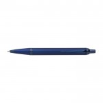 Bolígrafo metálico monocromo con botón de clic tinta azul Parker color azul primera vista