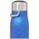 Botella azul pequeña personalizable