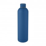Botella termo de diseño moderno color azul marino