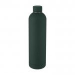 Botella termo de diseño moderno color verde oscuro