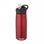 Botella CamelBak® de tritán reciclado con pajita antifugas 750ml color rojo