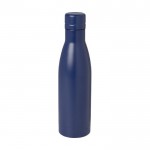 Botella térmica de acero inoxidable reciclado 500ml color azul marino tercera vista