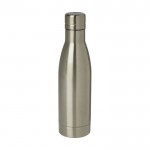 Botella térmica de acero inoxidable reciclado 500ml color titanio tercera vista