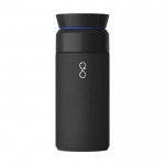 Termo de acero inoxidable y plástico oceánico con tapa 360 350ml color negro